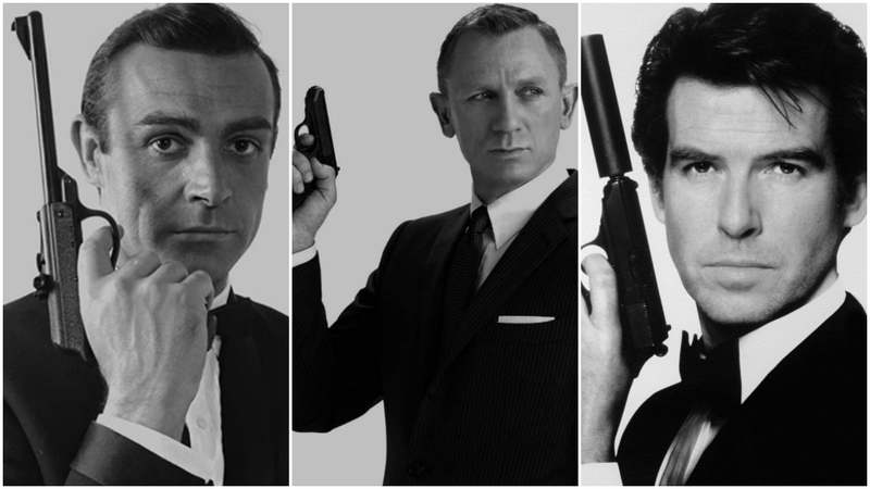 Check the list of films and six actors who played 007 - PakDestiny