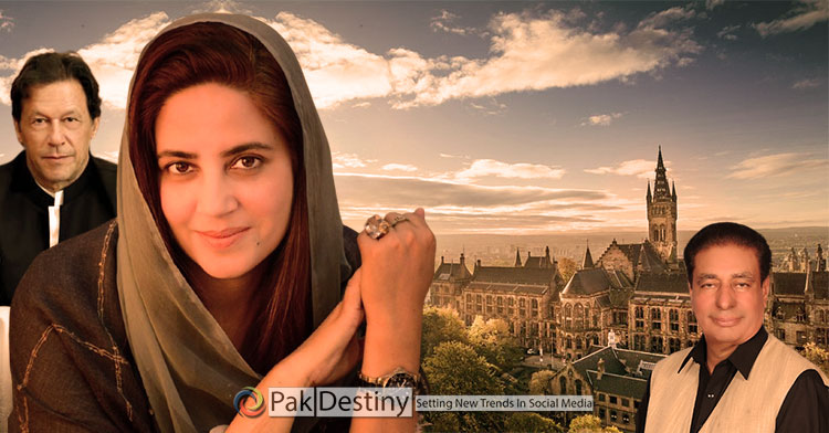 750px x 392px - PM Khan reluctant to take action against his blue-eyed Zartaj Gul for  taking her family to Glasgow in official conference - PakDestiny