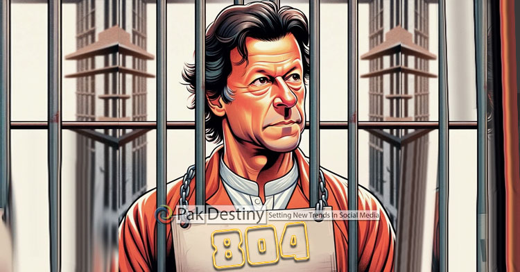 Qaidi No 804 -- Release Imran Khan -- was the slogan of the PTI public meeting